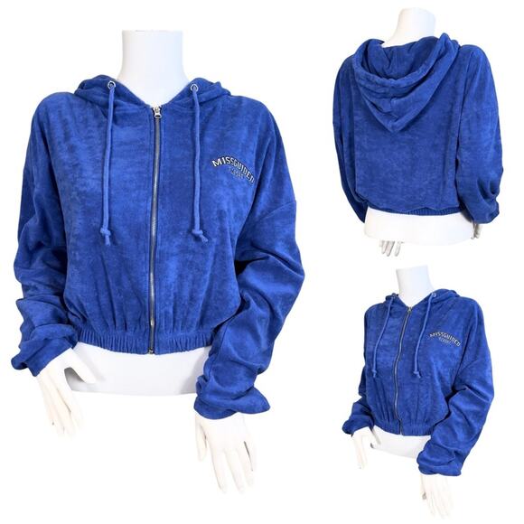 Missguided Resort Jogger Track Jacket NWT $49 - Picture 1 of 10